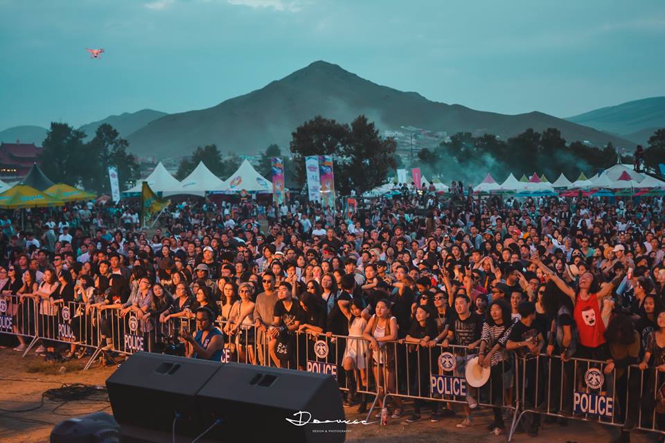 Playtime festival Crowd